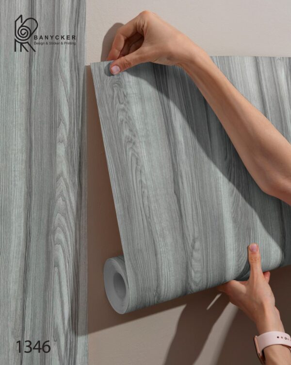 برچسب کابینت طرح چوب کد 1346 عرض 60