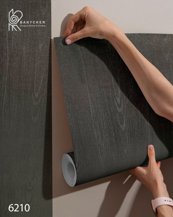 برچسب کابینت طرح چوب کد 6210 عرض 60