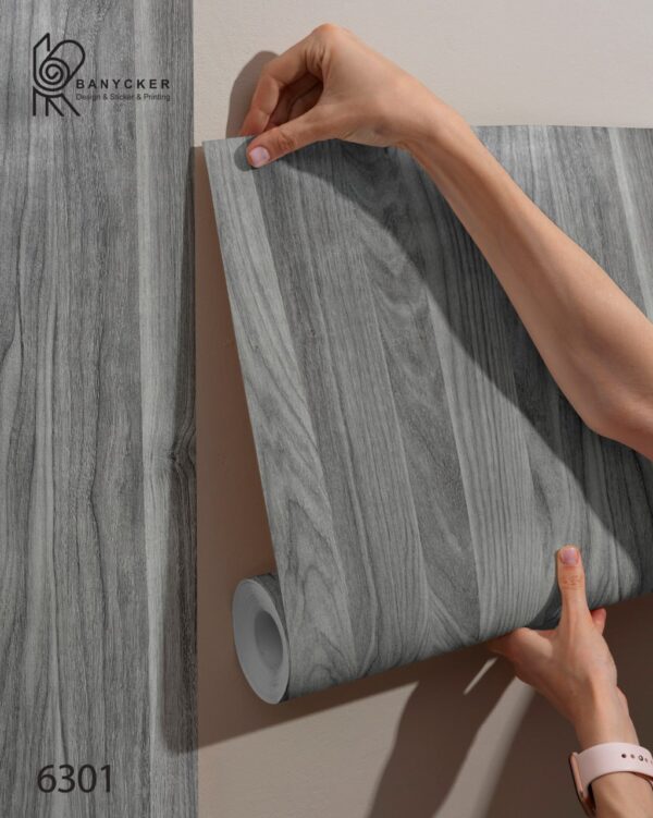برچسب کابینت طرح چوب کد 6301 عرض 60